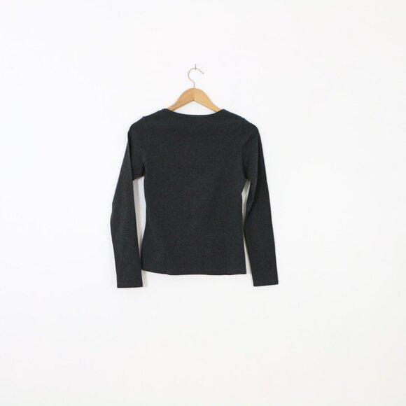 Company Ellen Tracy Grey Scoop Neck Long Sleeve - Picture 5 of 5